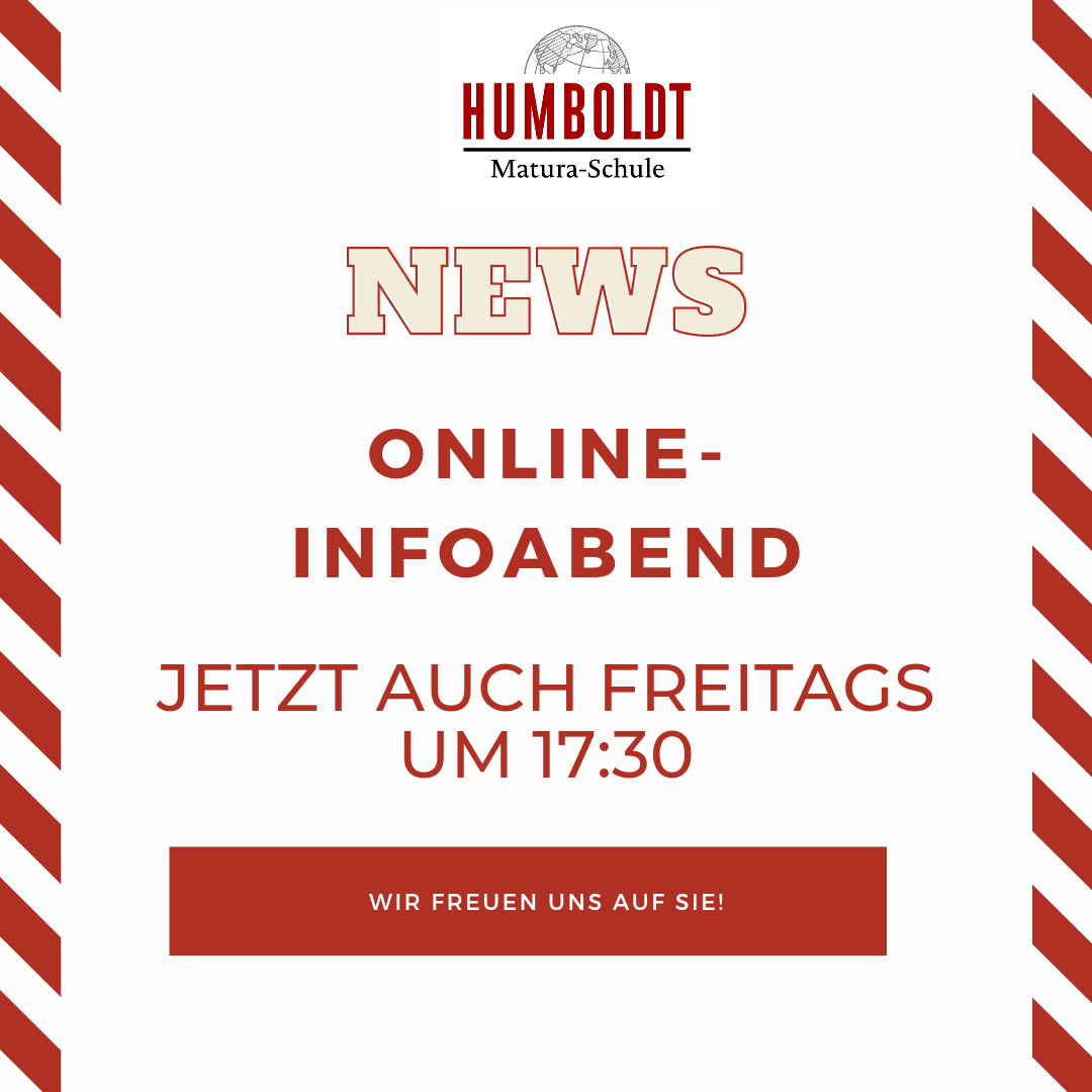 Online-Infoabend Online-Infoabend