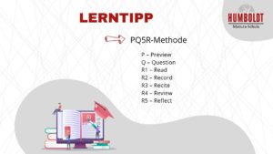 Lerntipp PQ5R Methode
